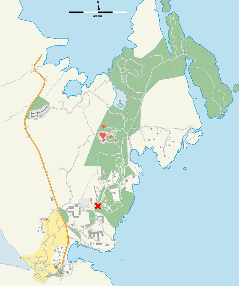 kartplassering av Per Haralds plass
