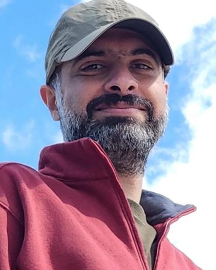 selfie of Saaed Langardi