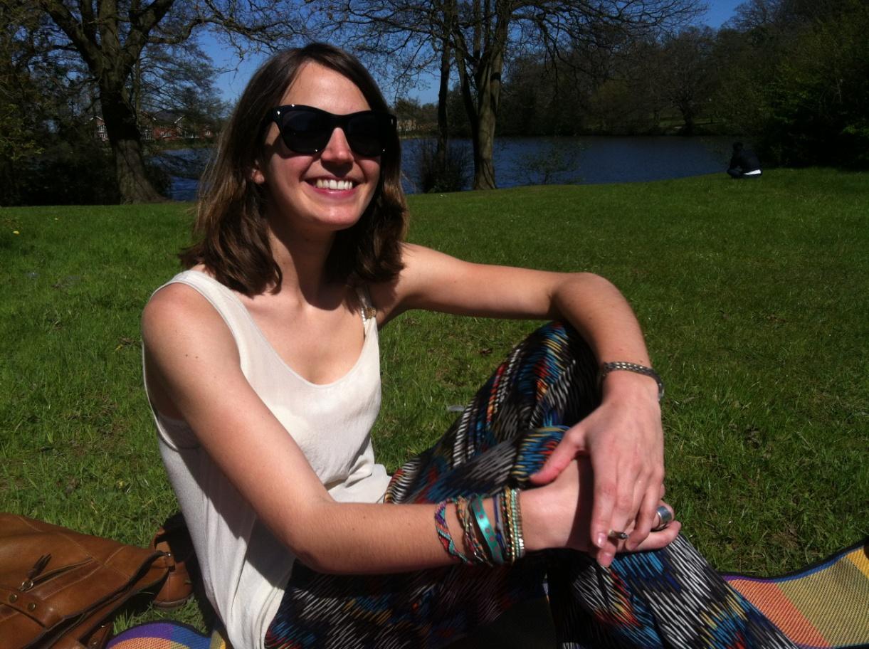 Piknik med min franske venninne Marie.