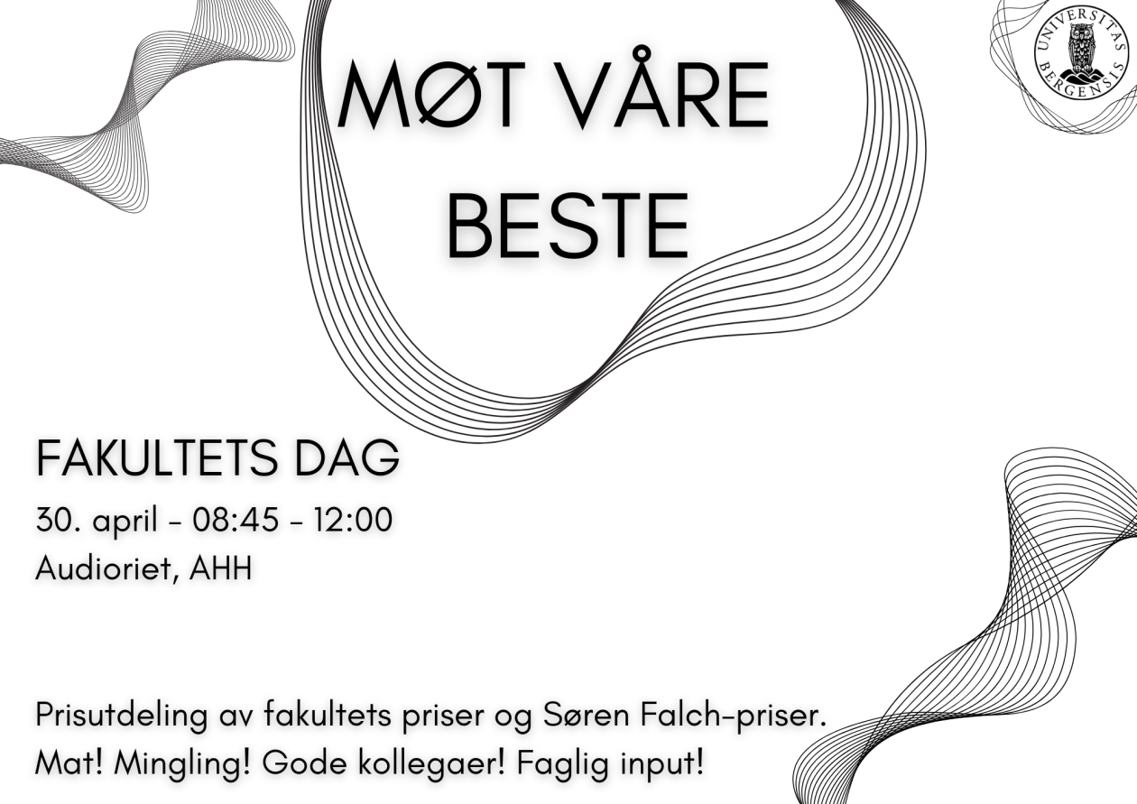 Plakat Fakultetetsdag 2025