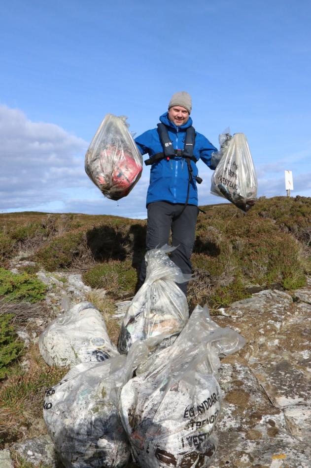 Plastryddeaksjon på Lisle Lyngøy 2025