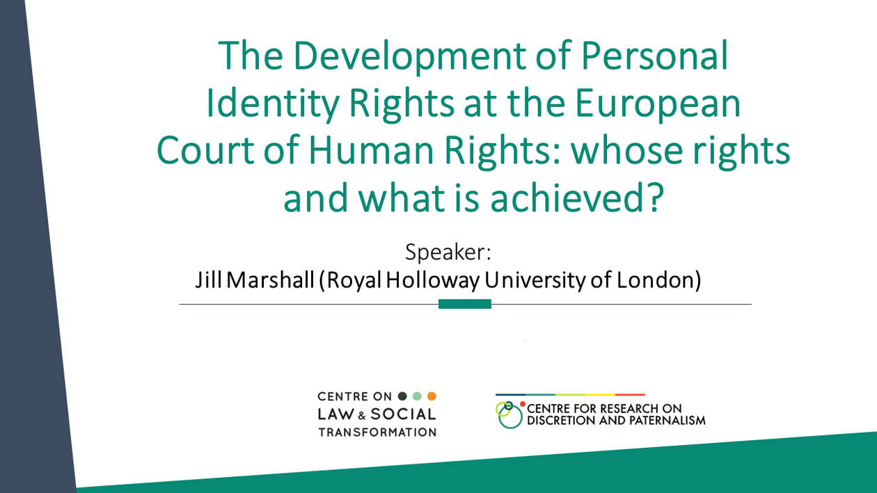 Power Point slide of the title of the event.