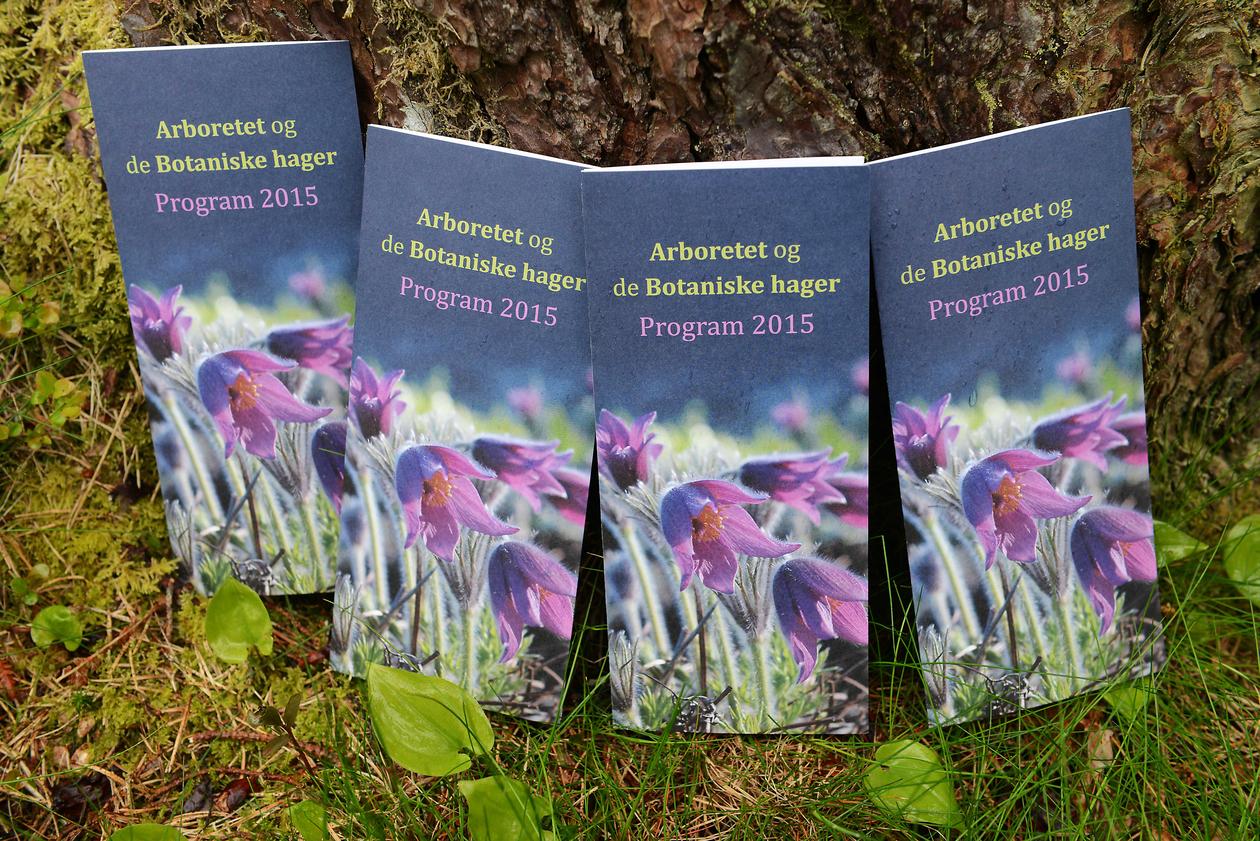 Programfolder for Arboretet og de Botaniske hager 2015