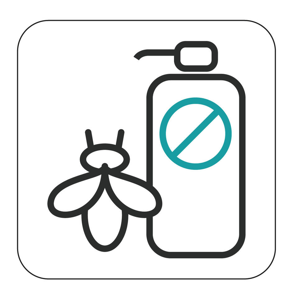 bie og sprøytemiddel logo fra RECIPES