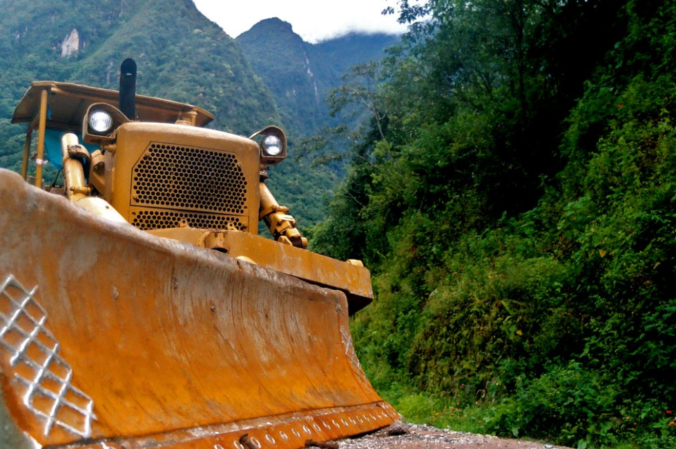 Bulldoser i Regnskogen 