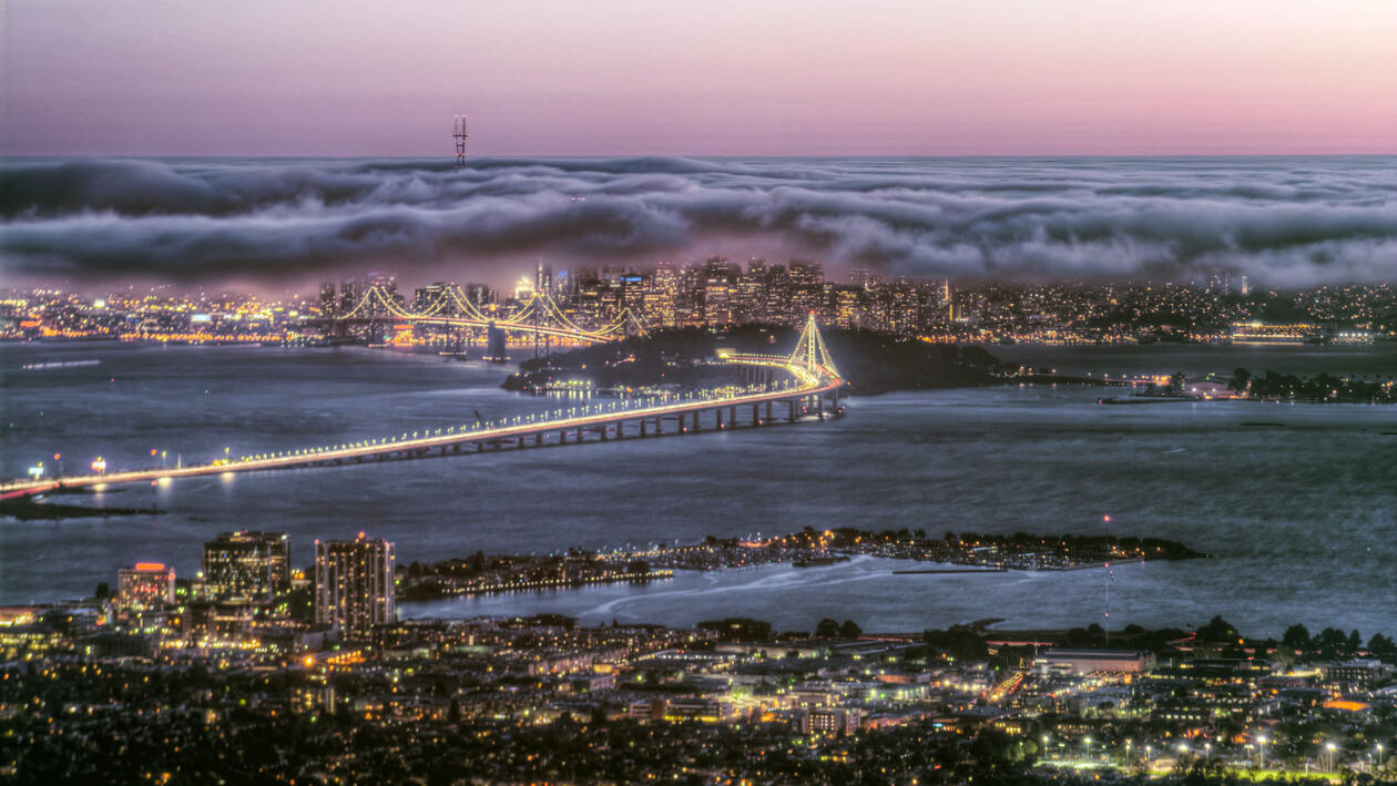 San Francisoc sett frå Berkeley