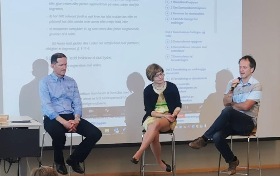 Seminar om Domstolskommisjonen.