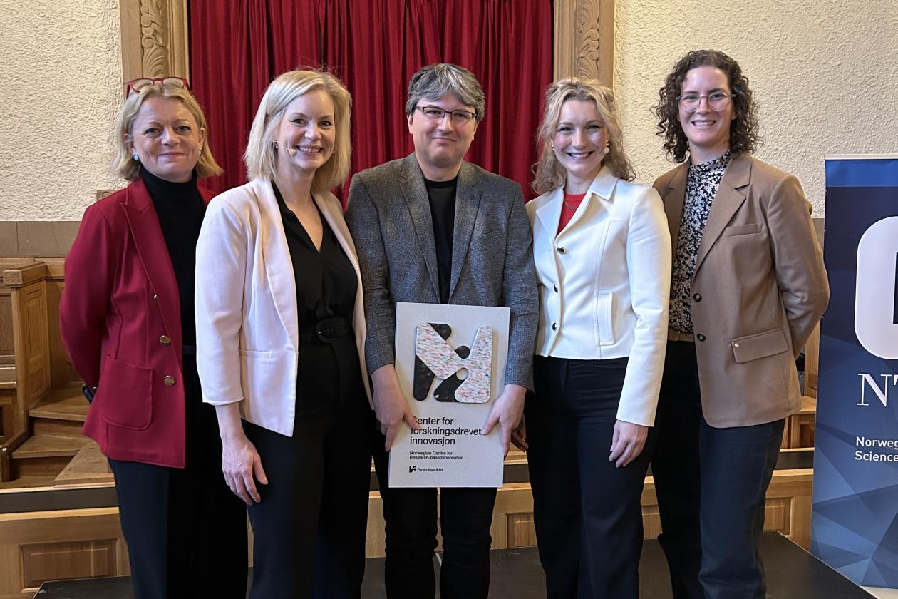 SFI tildeling i Trondheim.