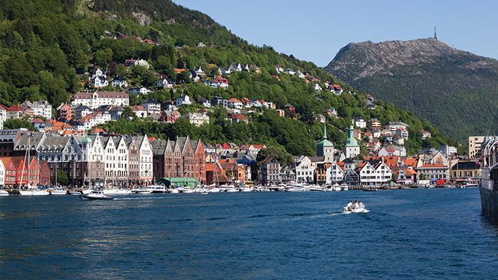 Bergen harbour