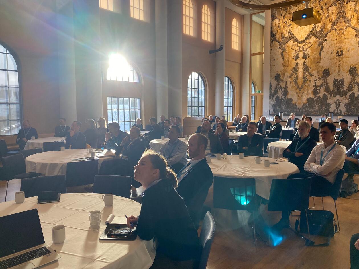 Oversiktsbilde av konferansen Science Meets Industry