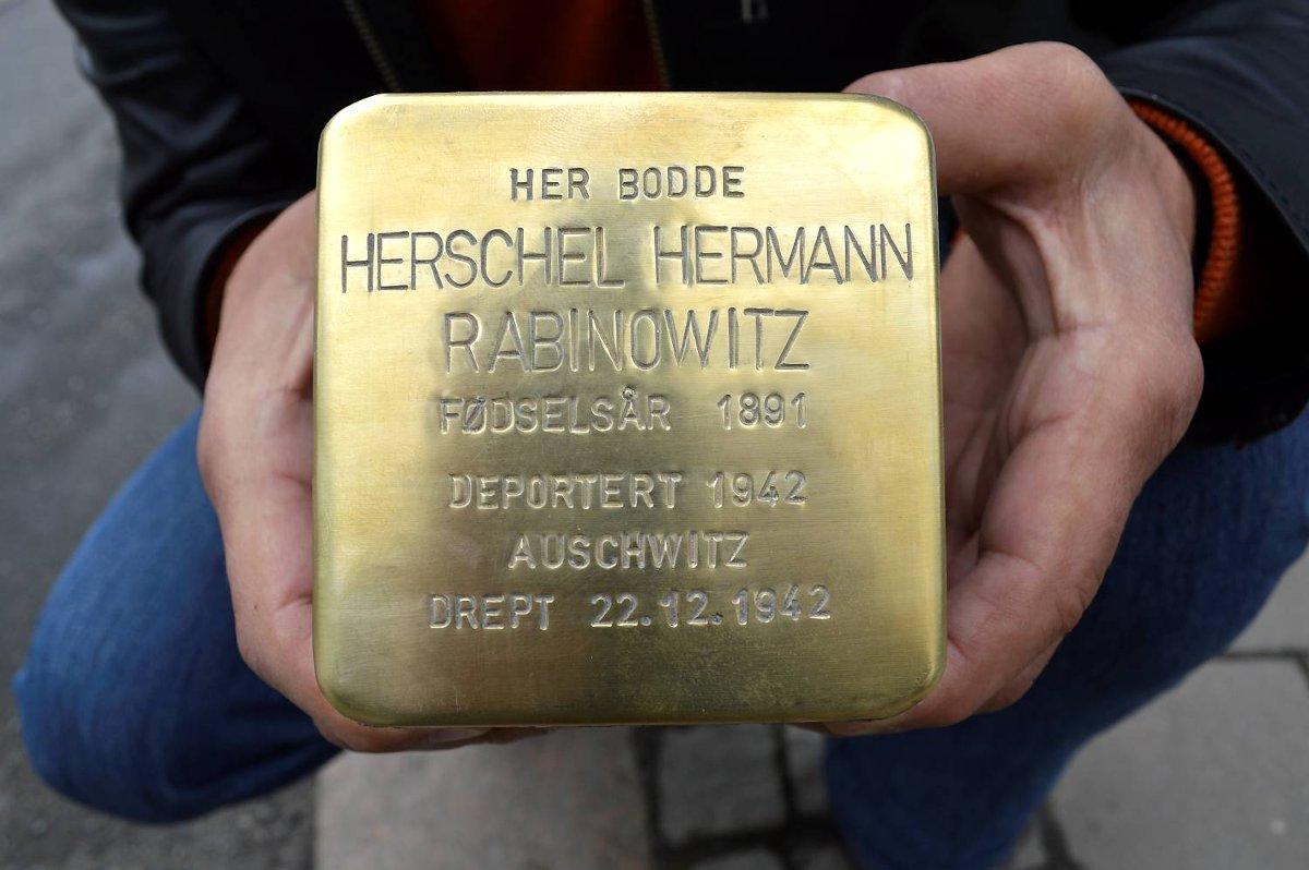 Bilde av snublestein