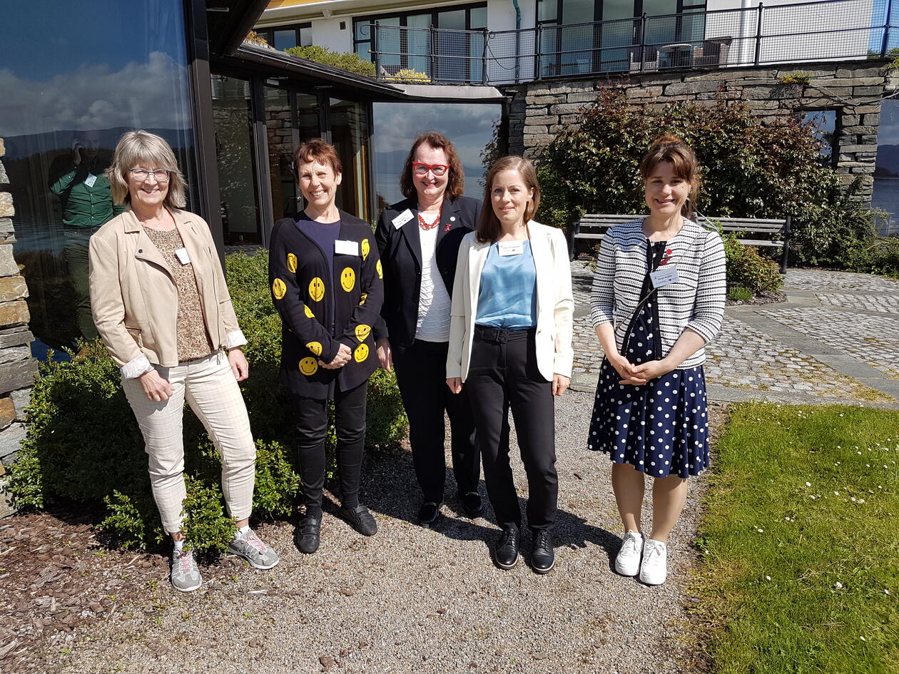 Bilde av arrangementskomitéen for Female Heart workshop 2022