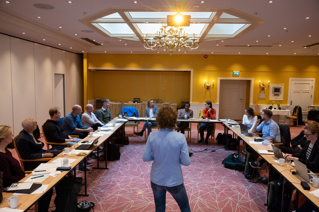 Gruppebilde fra samling i karriereprogrammet