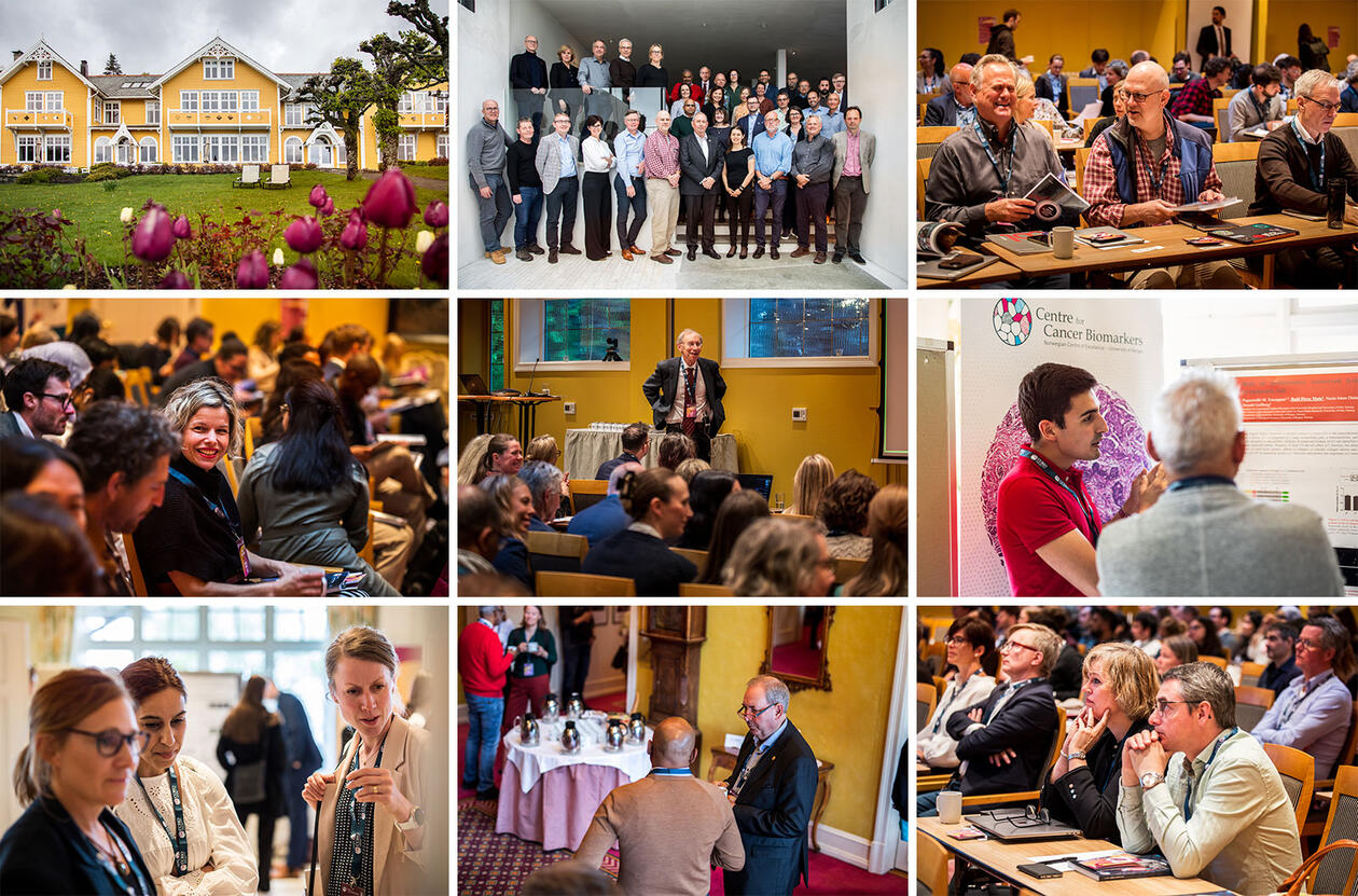 Photo collage from the Annual CCBIO Symposium 2022.