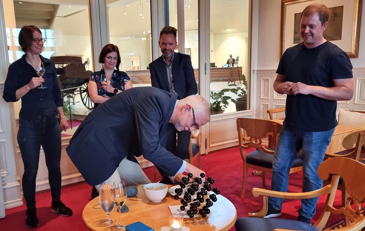 Justas Zalieckas holder Candlelight lecture