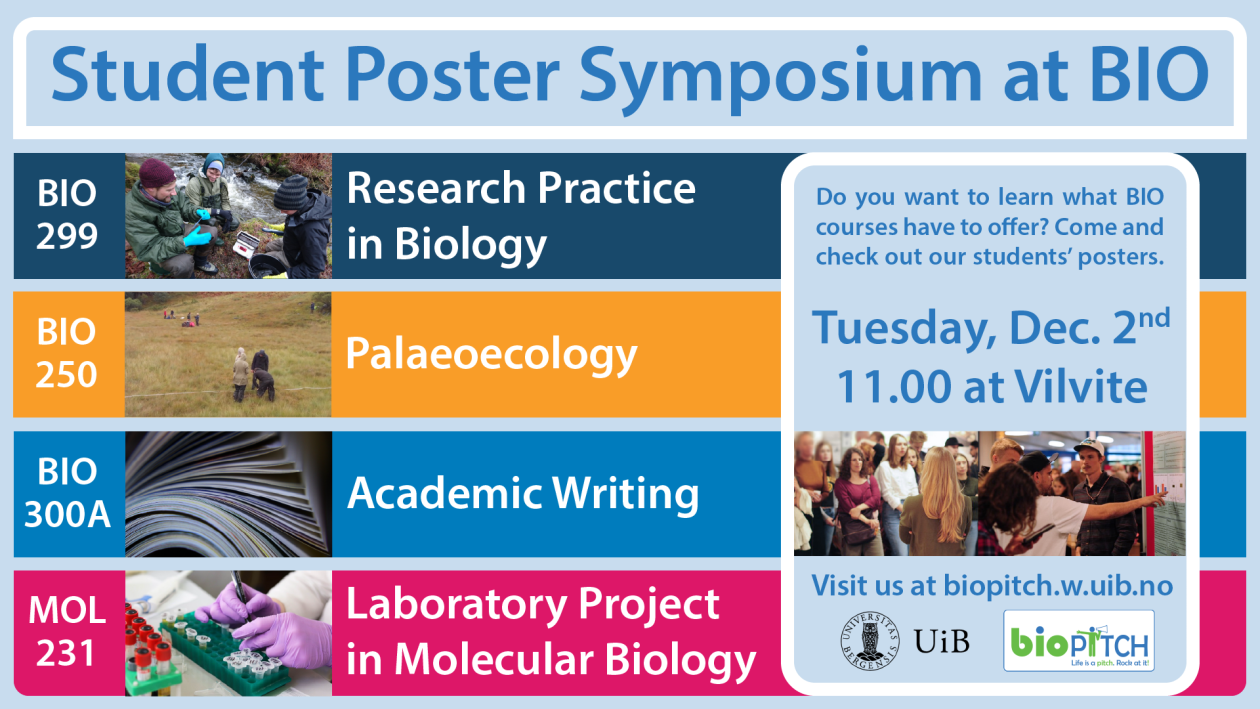 poster for the student symposium