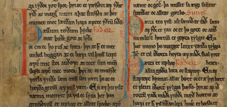 AM 246bALFA fol. (Konungs skuggsjá), The Arnamagnæan Collection, Copenhagen.