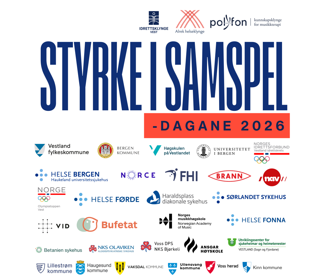 Logoer til medarrangørene av konferansen Styrke i samspel 2026