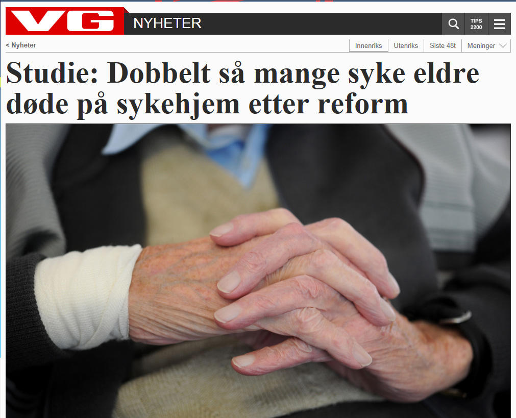 VG sykehjem