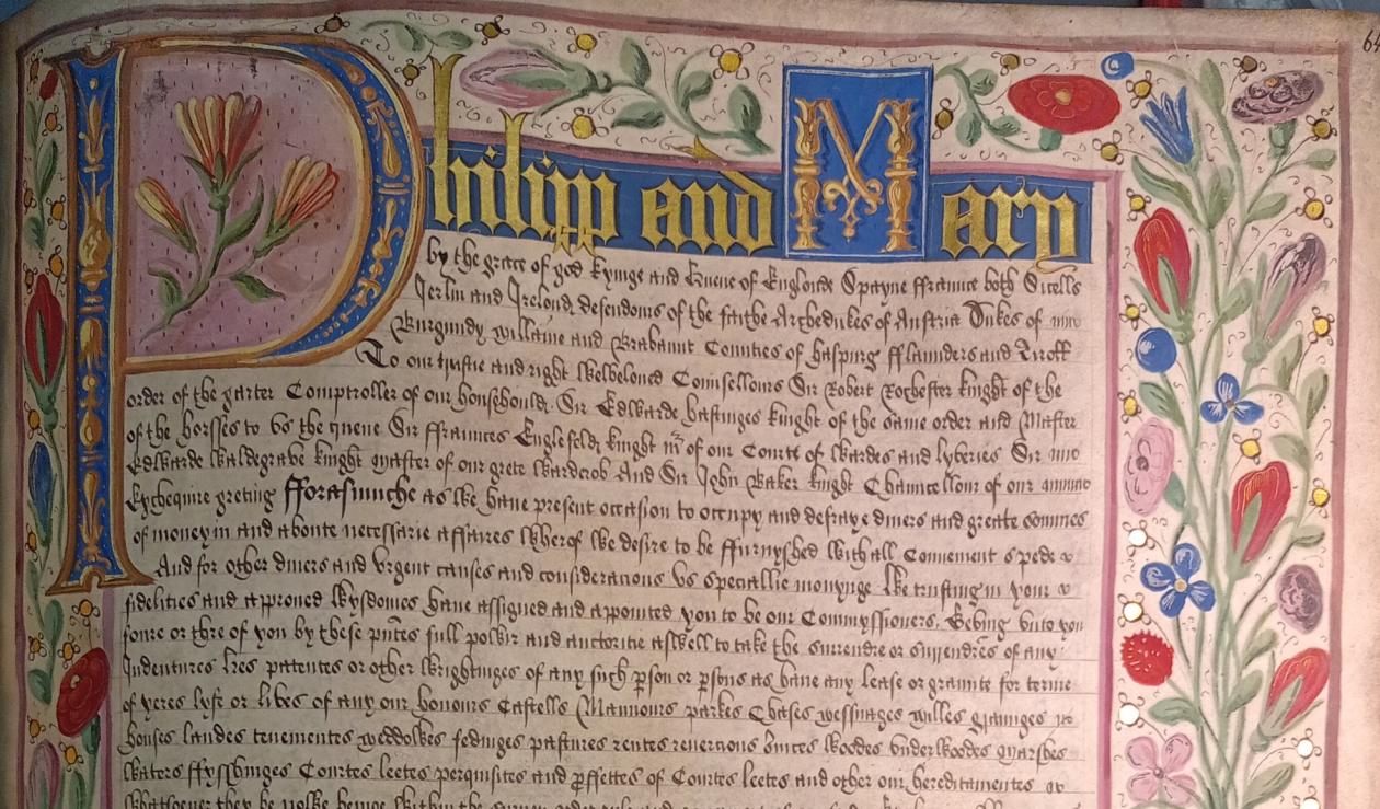 One of Teerlinc's manuscripts