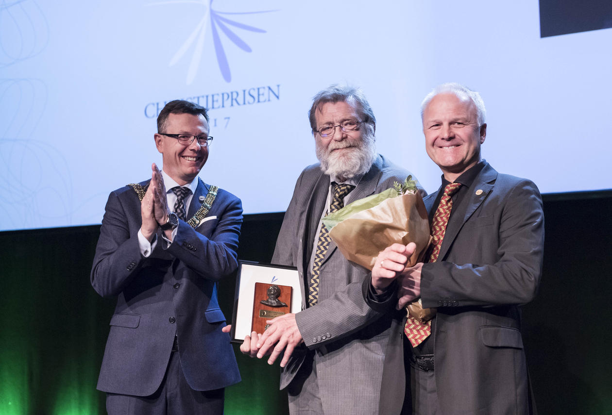 Frank Aarebrot vinn Christieprisen 2017