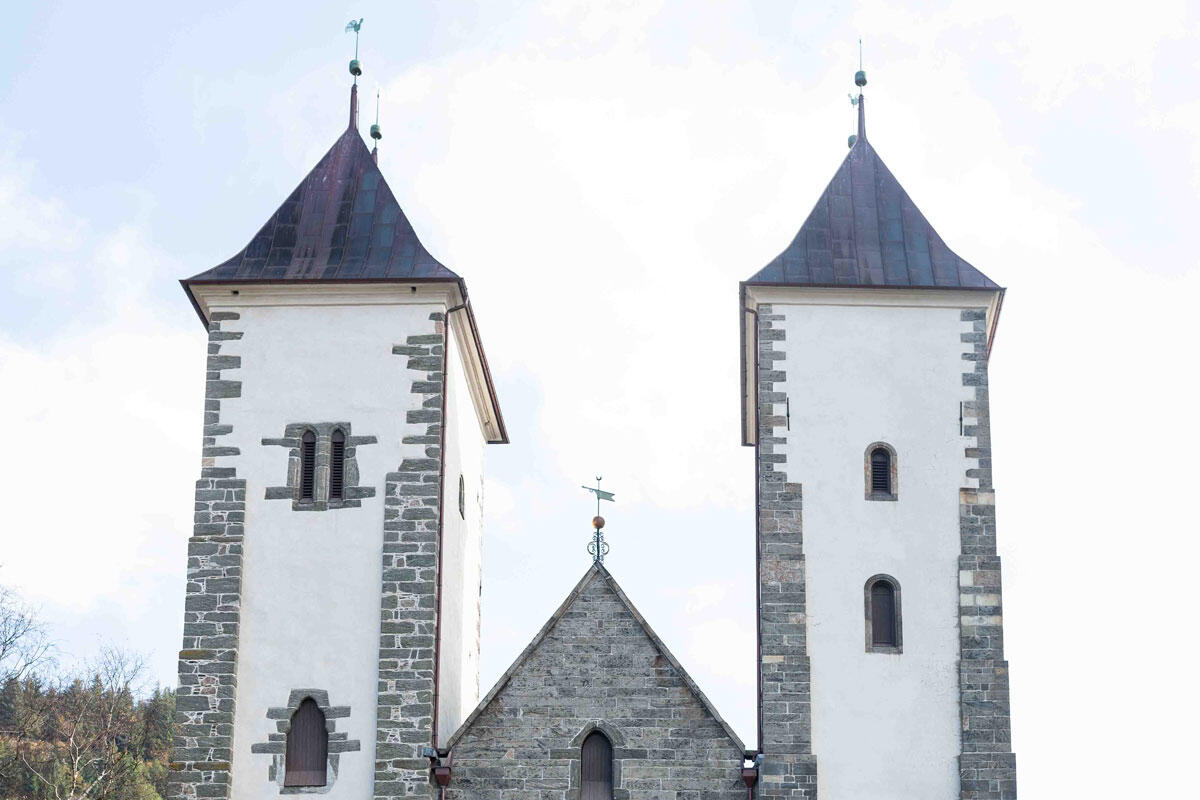 Mariakirkens to tårn 