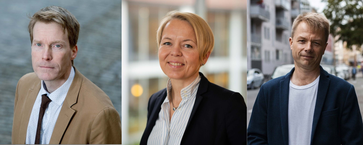 Portrettbilder av medlemmene i Team Brautaset