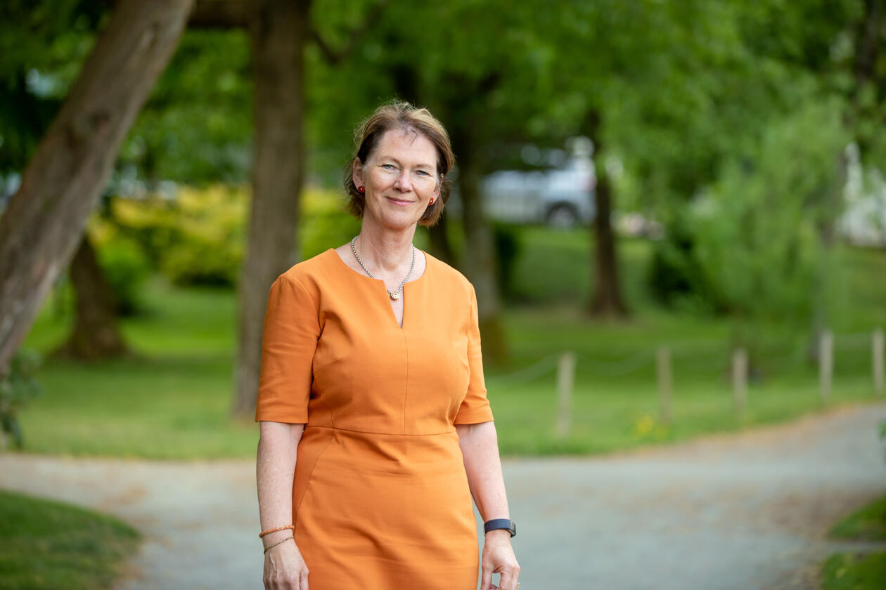 Portrait of Professor Lise Øvreås from the University of Bergen