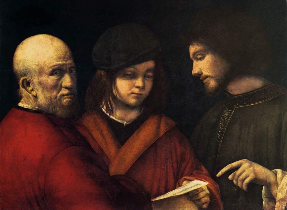 Painting of The Three Ages of Man
