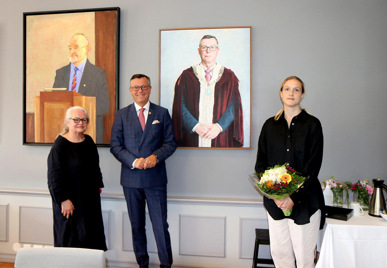 Gerd Tinglum, Dag Rune Olsen og Kristin Austreim.