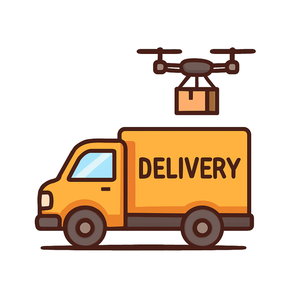 Truck and Drone image