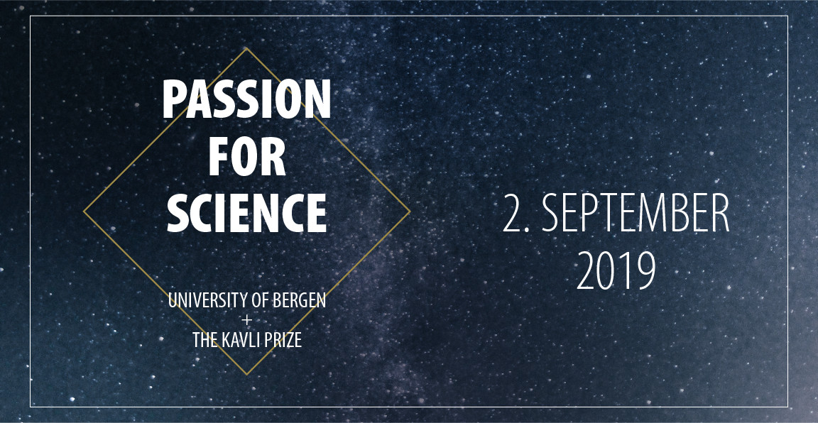 Plakat for Passion for Science med dato 2. september