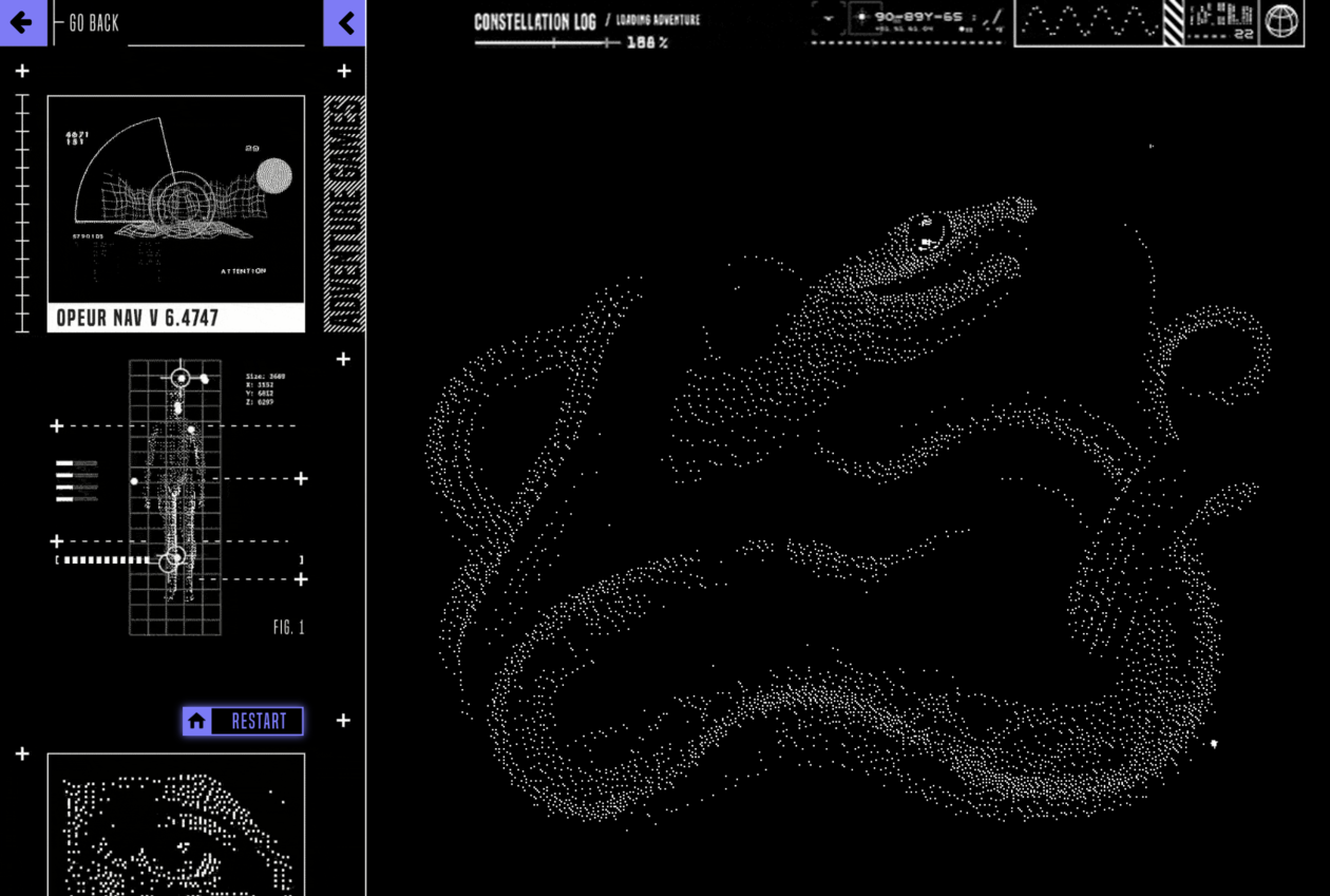 Screen shot of "Adventure Games!"
