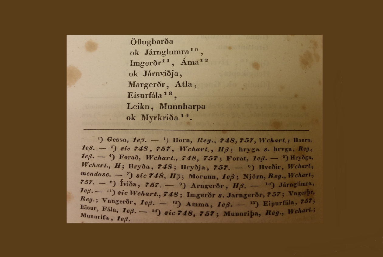 Mara – uttrykk for fri kvinnelig seksualitet, Munnrida