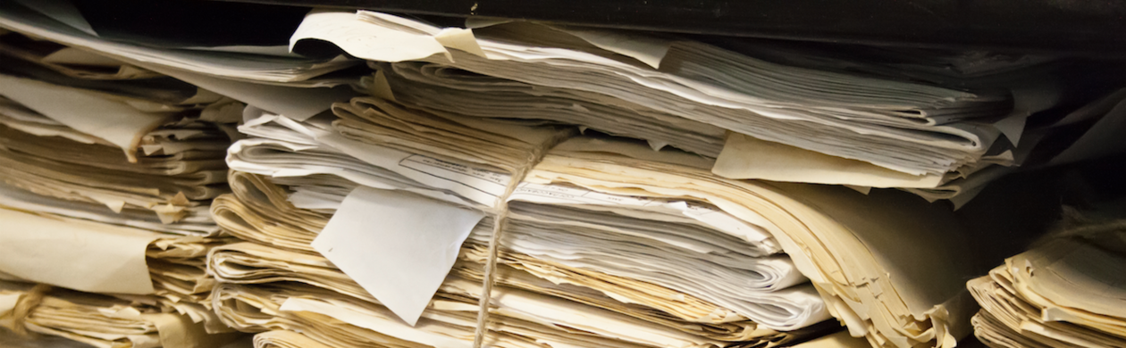 Papers in an archive