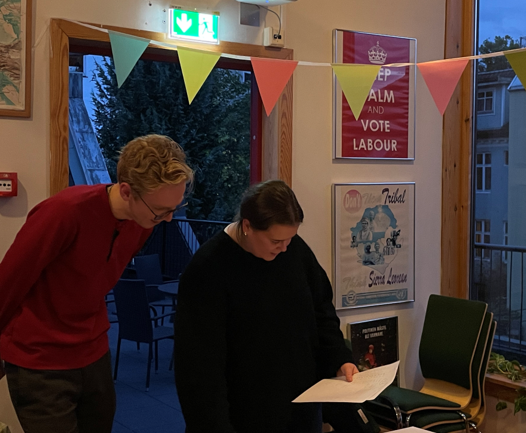 Valgnatt på instituttet