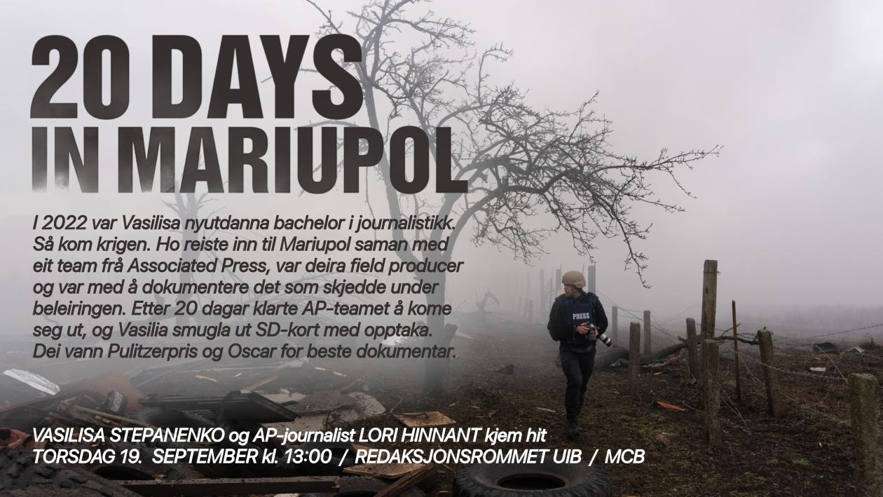 Filmplakat - 20 days in Mariupol