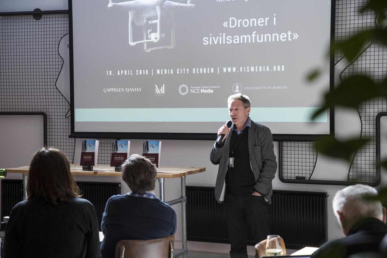 Launching "Droner i sivilsamfunnet": Photos