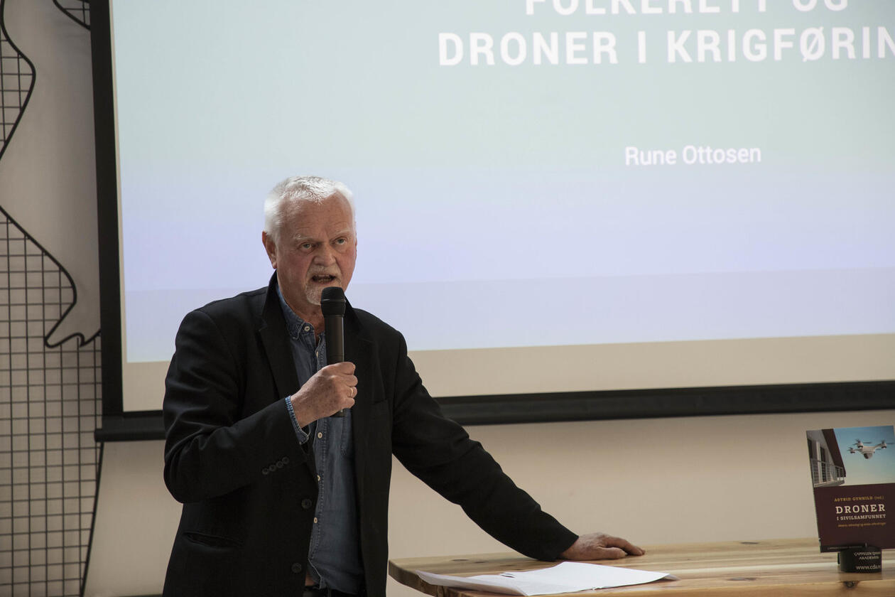 Launching "Droner i sivilsamfunnet": Photos