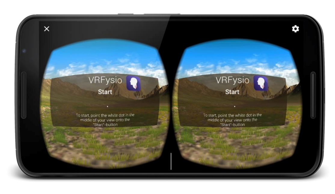 VR-spill til bruk i fysioterapi