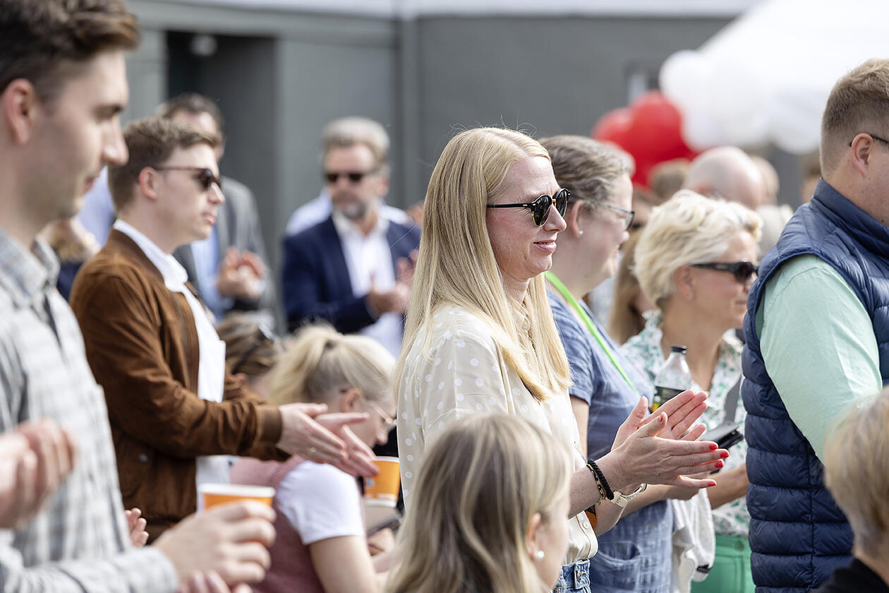 Bilde fra folkemengden