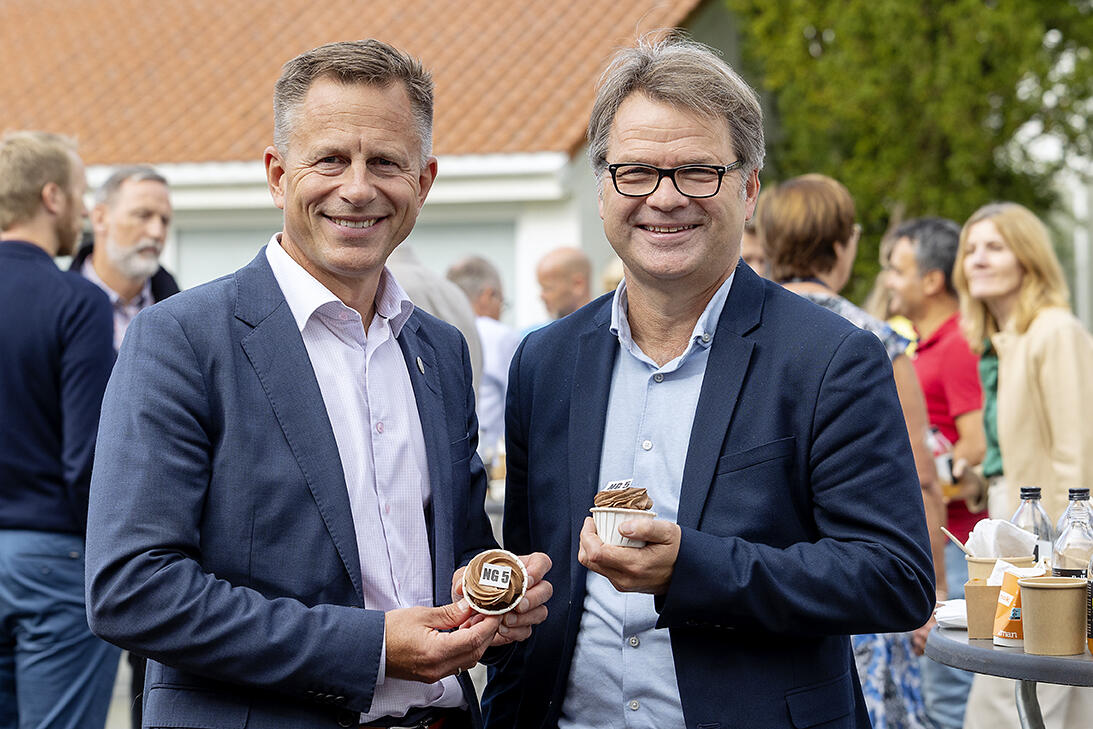 bilde av Robert Rastad og Tore Tungodden