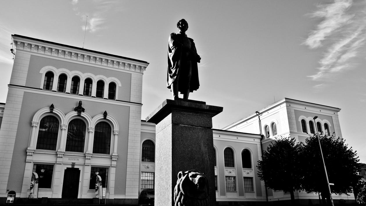 Christie-statuen på Muséplass