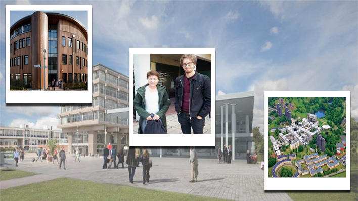 Bilder av University of York og Essex