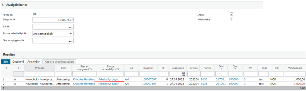 Spørring arbeidsflyt2
