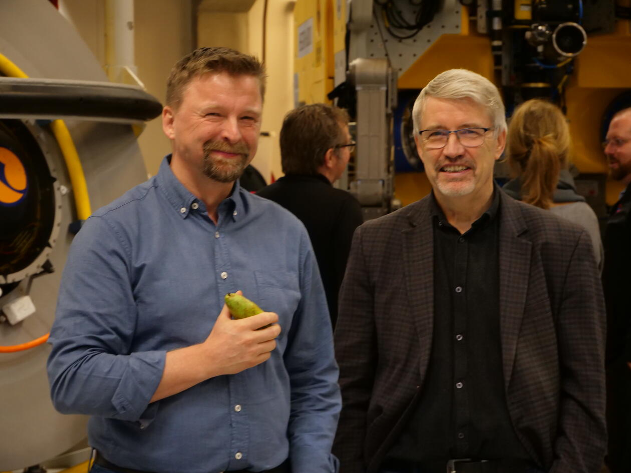 Terje Restad og Geir Anton Johansen