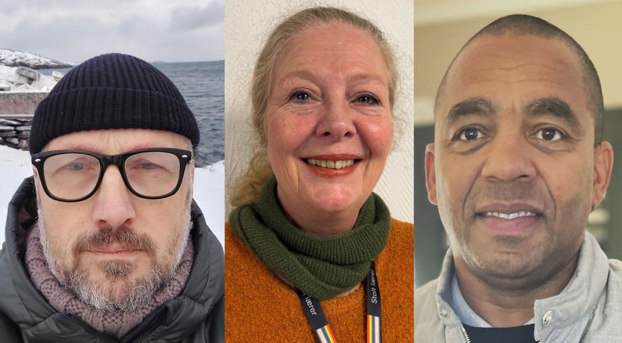 Bilde av roar ulvestad, bente myrtvedt, sergei moore