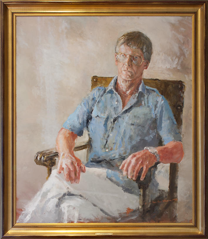 Hans Olav Ottersen: Portrett av Ørjar Øyen, 1983