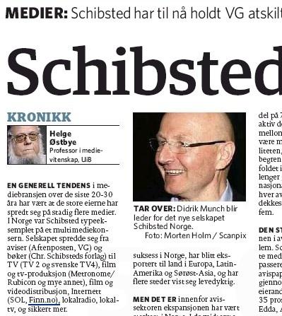 Faksimile Dagbladet 22. februar 2012.