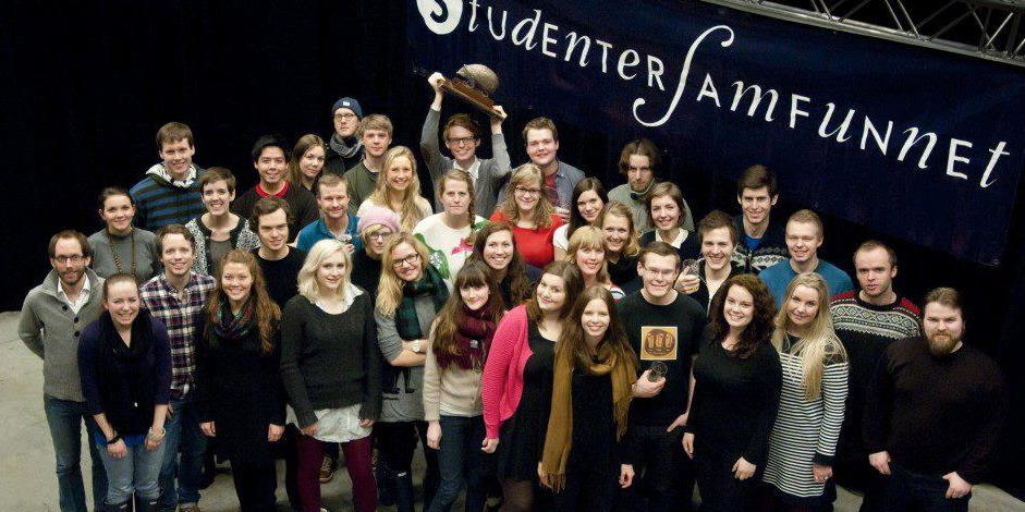 Medlemmer av Studentersamfunnet i Bergen.